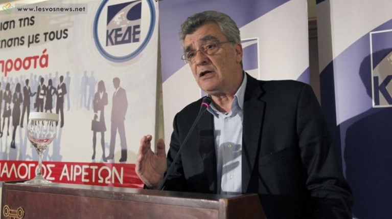 Επείγουσα επιστολή του Δημάρχου Λέσβου στον Μουζάλα για τους πρόσφυγες