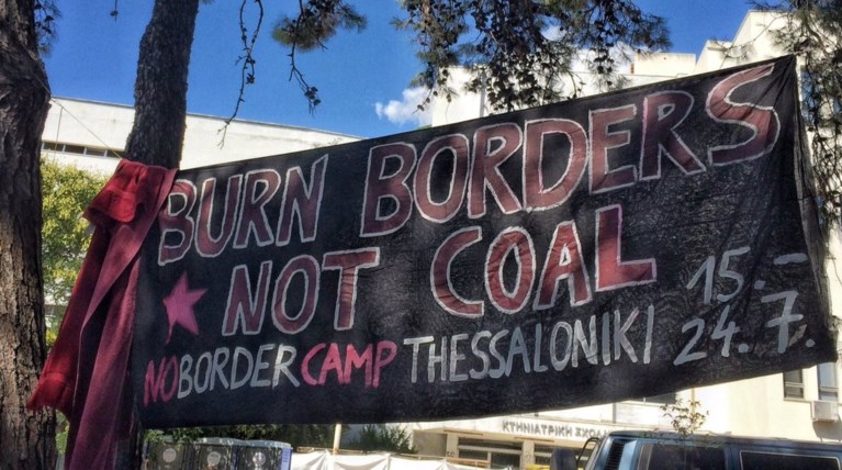 Οι «No Border» και πάλι στη Θεσσαλονίκη για τα εγκαίνια της ΔΕΘ