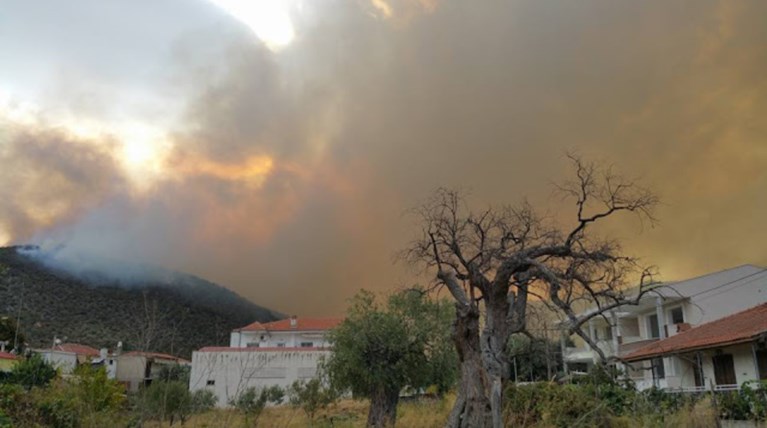 Φωτιά στη Θάσο: Εγκλωβίστηκαν τρεις βουλευτές του ΣΥΡΙΖΑ