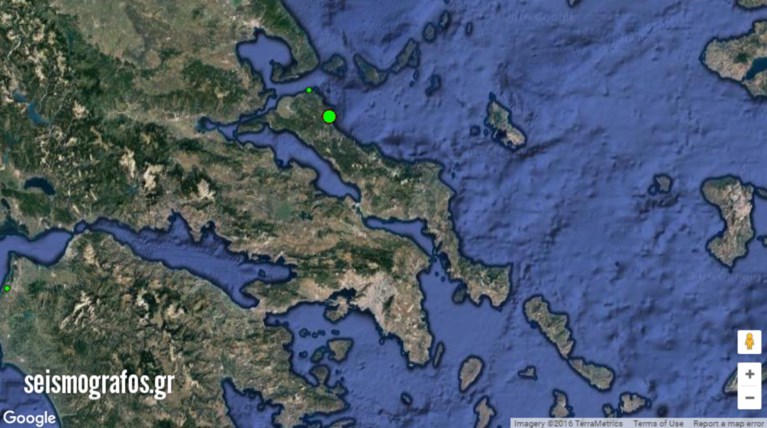 Σεισμός 4,4 Ρίχτερ, αισθητός στην Αττική