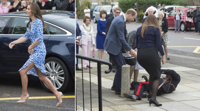 Οι «θεϊκές» γάμπες της Κέιτ Μίντλετον προκάλεσαν ατύχημα [Εικόνες]