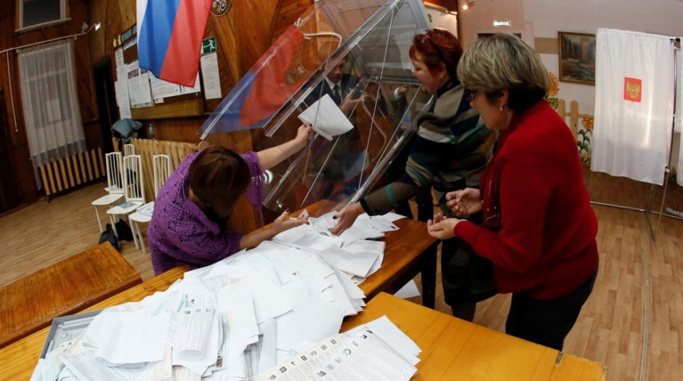 Ρωσία: Θριαμβος της παράταξης του Πούτιν στις βουλευτικές εκλογές με 44,5%
