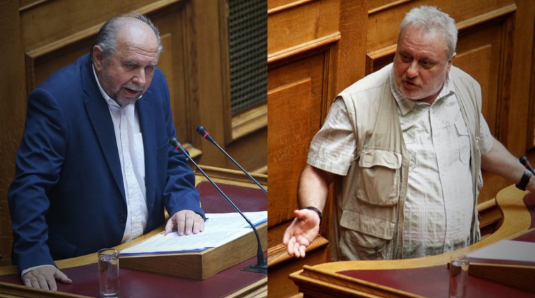 «Πεζοδρομιακός» καβγάς Ψαριανού- Σκουρολιάκου στη Βουλή
