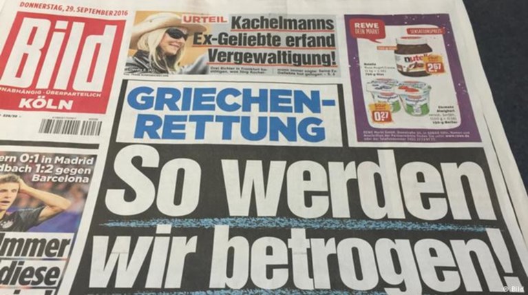 Bild: Μας εξαπατούν με τη διάσωση της Ελλάδας