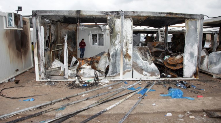 Νέα επεισόδια στο Hot Spot της Χίου & τρεις συλλήψεις προσφύγων