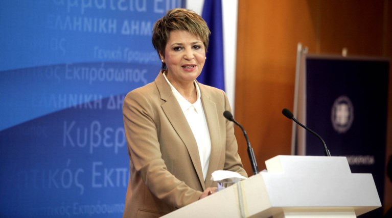 Ολγα Γεροβασίλη:«Η κυβέρνηση θα κριθεί στο τέλος της τετραετίας»