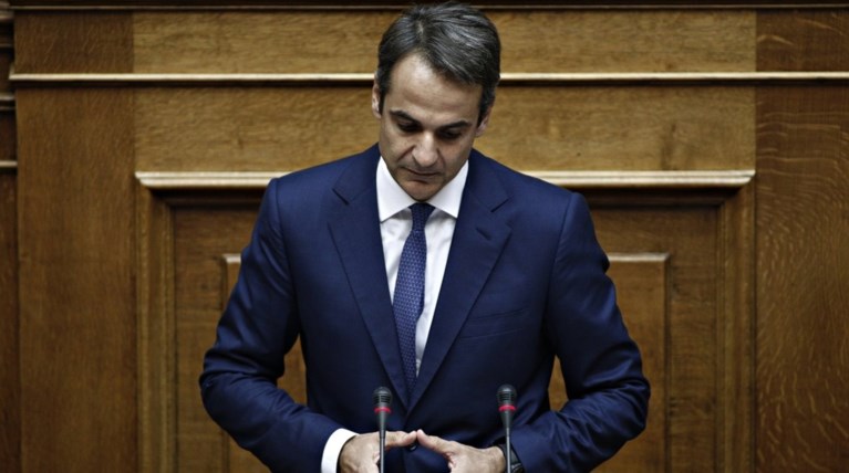 Το σχόλιο Μητσοτάκη στους δημοσιογράφους μετά τη «μάχη» στη Βουλή