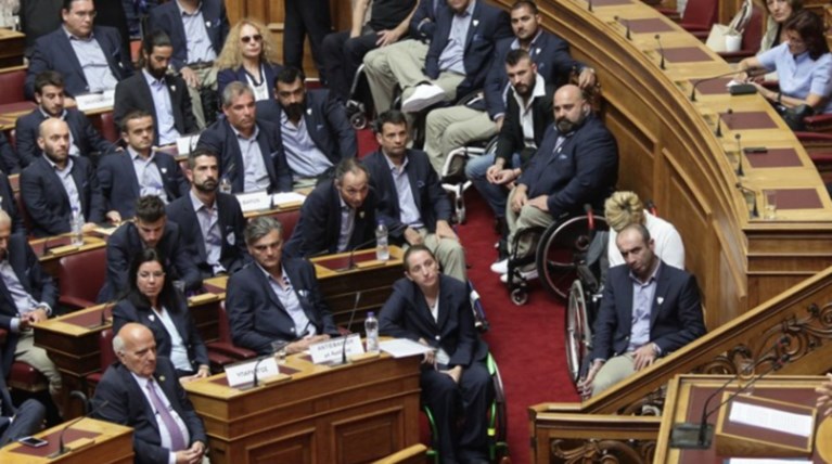 Παραολυμπιονίκες: Δεν μας εκφράζει η Χρυσή Αυγή