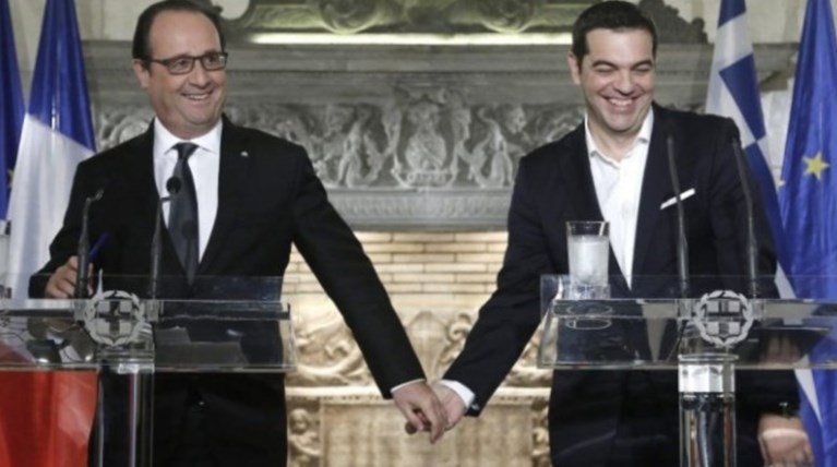 Απίστευτο:Ο Ολάντ έβαλε σε ανοικτή ακρόαση τηλεφώνημα του Τσίπρα