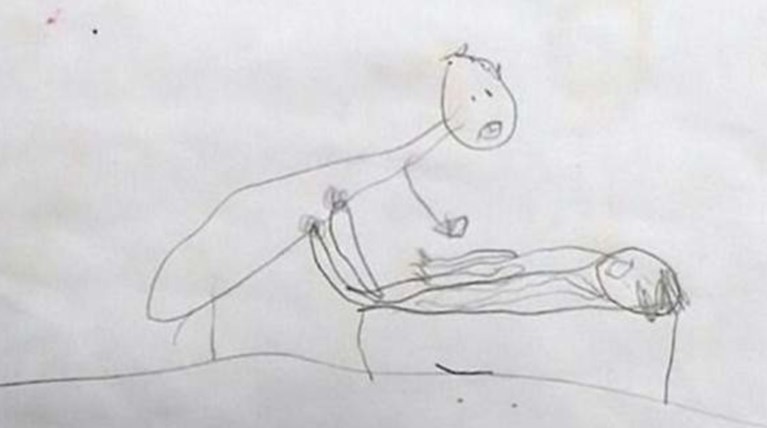 Σκίτσο-γροθιά: 5χρονη ζωγράφιζε τον βιασμό της από ιερέα