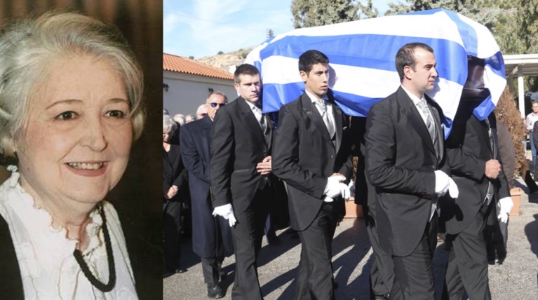 Τελευταίο αντίο στην Άννα Συνοδινού