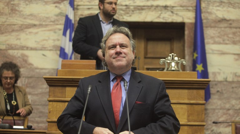 «Ανάκριση» Κατρούγκαλου στην ΚΟ του ΣΥΡΙΖΑ για το ασφαλιστικό-φωτο