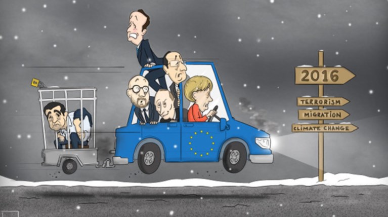 Politico: Η Μέρκελ σέρνει... σε κλουβί τον Τσίπρα