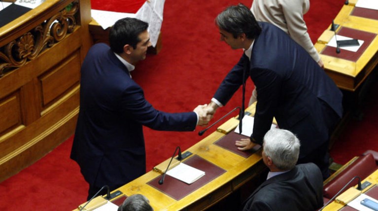 Ανατροπή:Μπροστά η ΝΔ στο πρώτο γκάλοπ μετά τον Κυριάκο