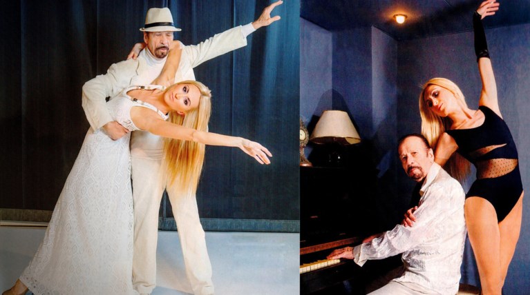 Ο 80χρονος Μεταξόπουλος μας συστήνει την 36χρονη «μπαλαρίνα» του