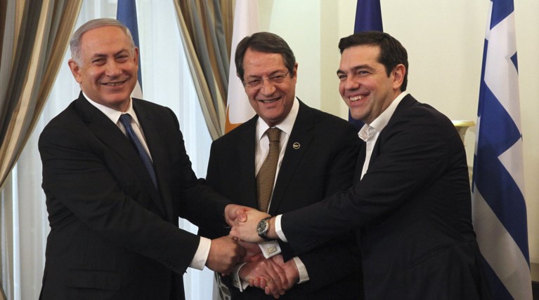 Κοινό αγωγό συζητούν Τσίπρας- Νετανιάχου- Αναστασιάδης