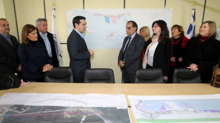 Στο Πέραμα ο Αλέξης Τσίπρας