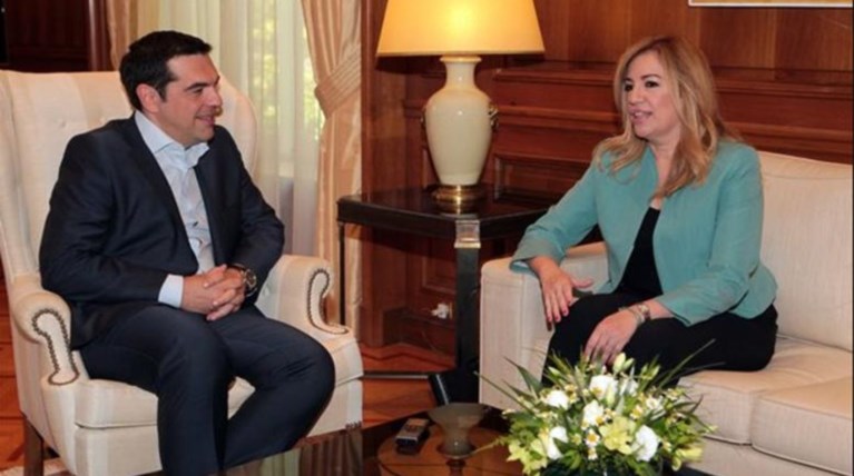 Συνάντηση Τσίπρα - Φώφης την Τρίτη για το προσφυγικό