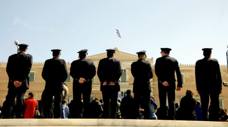 Συγκέντρωση διαμαρτυρίας των ενστόλων για το Ασφαλιστικό