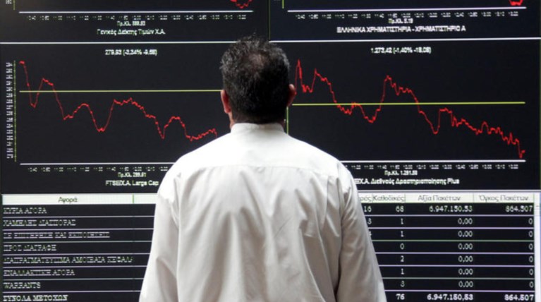 Κραχ στο χρηματιστήριο, επιστροφή στα επίπεδα του Ιουνίου 2012