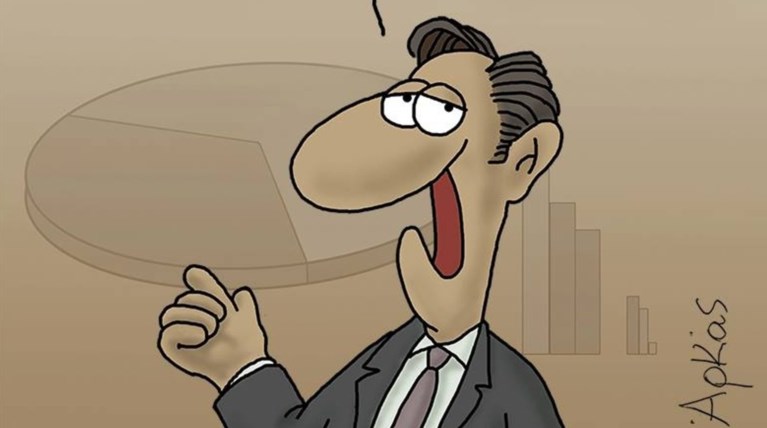 To εκπληκτικό ολόφρεσκο σκίτσο του Αρκά για το μέλλον της χώρας