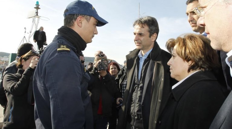 Συνάντηση Μητσοτάκη - Καμμένου για το προσφυγικό