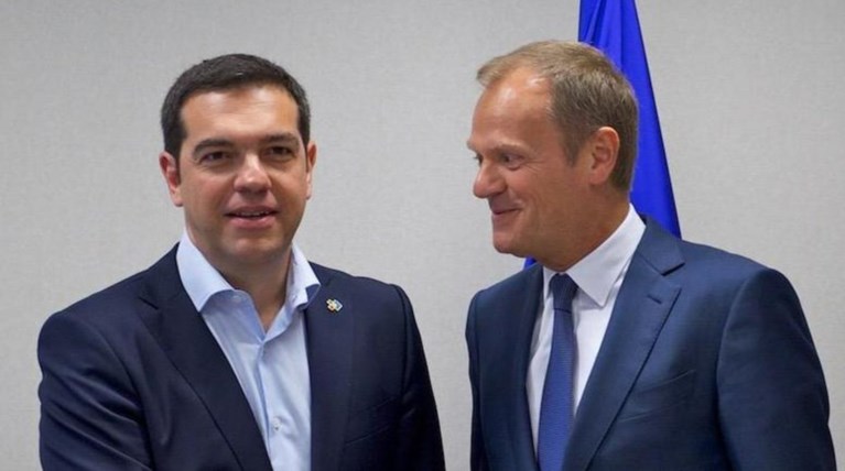 Συνάντηση Τσίπρα με Τουσκ στο Μαξίμου