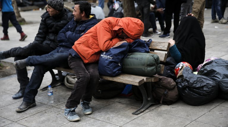 Από Ειδομένη... στην Ομόνοια τα λεωφορεία με Αφγανούς