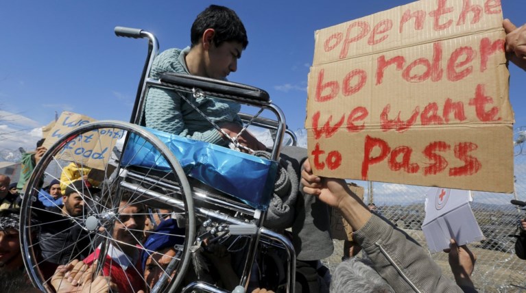 Δραματικές σκηνές στο «κολαστήριο» της Ειδομένης