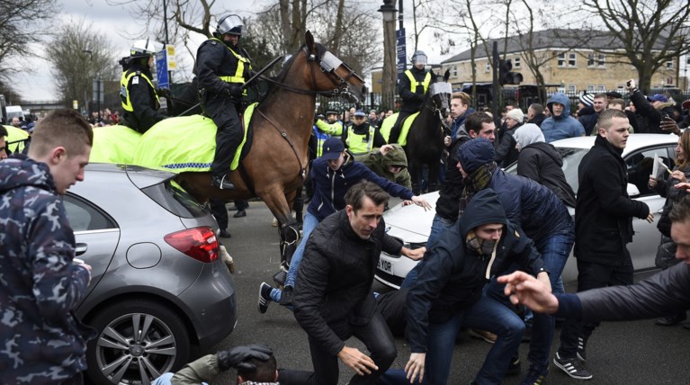 Αγρια επεισόδια στο λονδρέζικο ντέρμπι Τότεναμ- Αρσεναλ