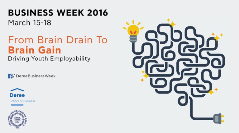 Business Week 2016 στο Deree: Από το «brain drain» στο «brain gain»