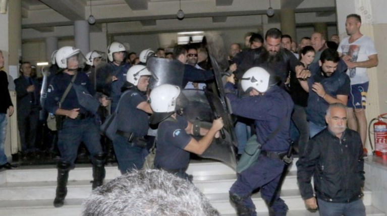 Ενταση στο Ηράκλειο για τον 65χρονο που σκότωσε συγχωριανό του