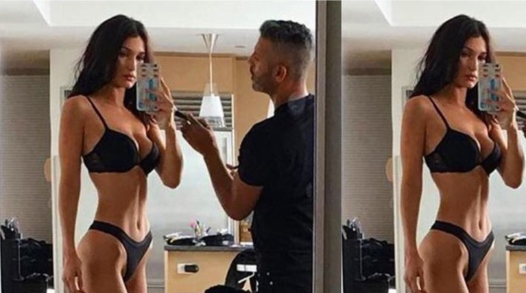 Η Μπέλα Χαντίντ και το τραγικό photoshop που «έβγαλε μάτι»