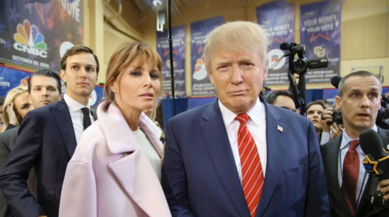 Ο υποψήφιος των ρεπουμπλικάνων αιφνιδίασε και τη σύζυγό του