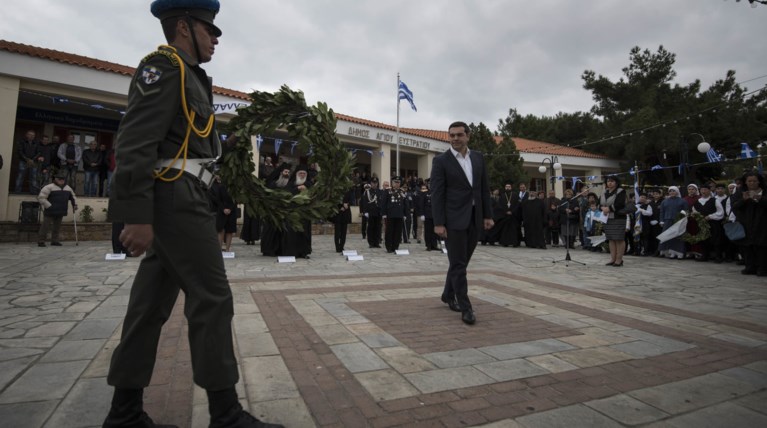 Στον Αη Στράτη ο Αλέξης Τσίπρας για την 28η Οκτωβρίου [Εικόνες]