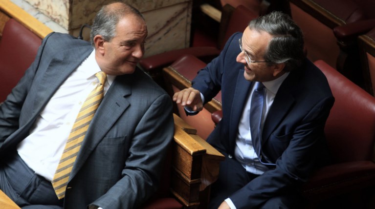 Διαφωνούν σε όλα, συμφωνούν σε ένα Σαμαράς-Καραμανλής
