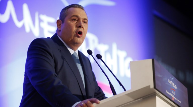 Καμμένος στο συνέδριο των ΑΝΕΛ: Δεν είμαστε ουρά κανενός