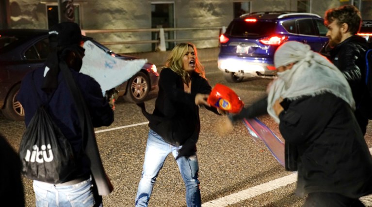 Ταραχές στο Πόρτλαντ στις διαδηλώσεις κατά Τραμπ