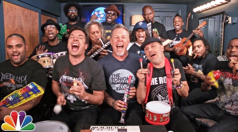 Η επική επανεμφάνιση των θρυλικών Metallica στον Jimmy Fallon [Bίντεο]