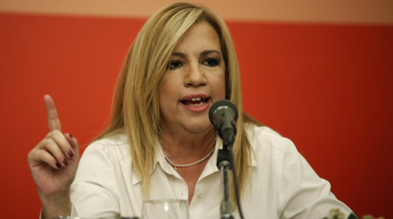 Γεννηματά: Δεν τίθεται θέμα διαγραφής του Ευάγγελου Βενιζέλου