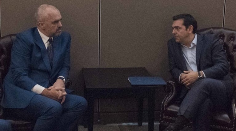 Τηλεφωνική επικοινωνία Τσίπρα με τον αλβανό πρωθυπουργό Ε.Ράμα