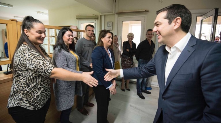 Ο Τσίπρας εγκαινιάζει το Γραφείο Πρωθυπουργού στη Θεσσαλονίκη
