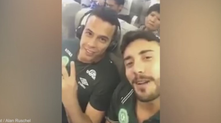Το τελευταίο βίντεο των ποδοσφαιριστών πριν την τραγωδία - βίντεο-