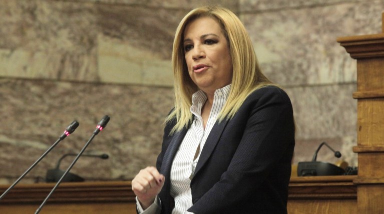 Γεννηματά:Ο Τσίπρας παραμένει αριστερός μόνο στους επικήδειους