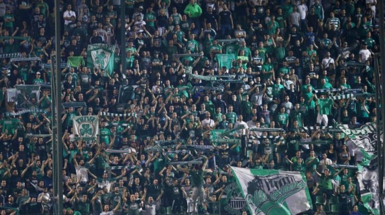 «Ντου» οπαδών του Παναθηναϊκού στην πρώτη του Ουζουνίδη