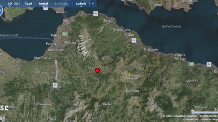 Σεισμός 4,7 βαθμών της κλίμακας Ρίχτερ ταρακούνσε Πάτρα και Καλαμάτα