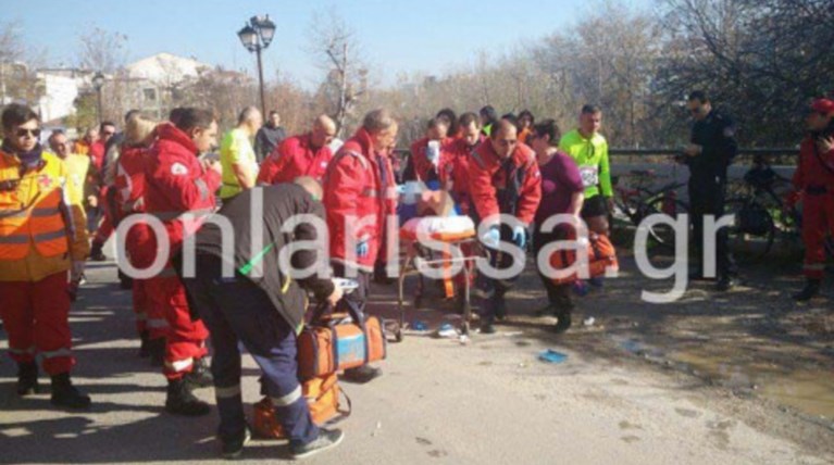 40χρονος αθλητής έπαθε ανακοπή στον ημιμαραθώνιο της Λάρισας