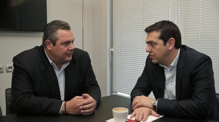 Τσίπρας για Καμμένο: Την 1η φορά που τον συνάντησα, νόμιζα ότι ήταν μπούλης