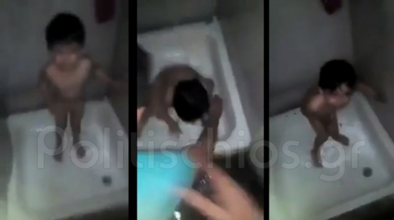 Νέο βίντεο-σοκ με το 4χρονο προσφυγόπουλο στη Χίο