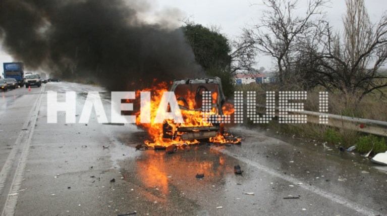 Ηλεία: Σοβαρό τροχαίο με έξι τραυματίες, οι τρεις παιδιά